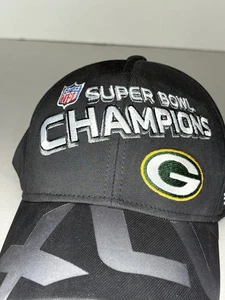GORRA GREEN BAY PACKERS SUPER BOWL XLV CHAMPIONS Talla Única Para Todos Reebok - Imagen 1 de 4