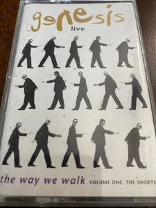 Genesis Cassette Tape - Live the way we walk -  volume one - the shorts - Picture 1 of 3