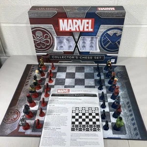 Juego de Ajedrez Coleccionista Marvel 100% Completo Juego de Tablero y Piezas - Imagen 1 de 23