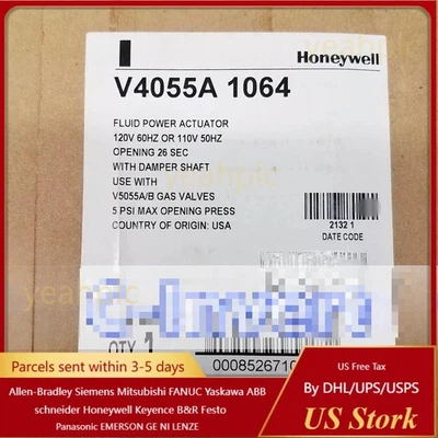 Actuador de potencia de fluido Honeywell V4055A1064. 120V 60HZ o 110V 50HZ, 120 Vac- Foto 1 de 2