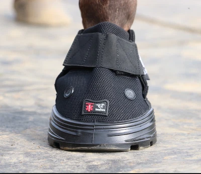 Easyboot Rx Horse Boot Size 5 Black Relief For Laminitis Navicular Lameness Care - Image 1 of 4