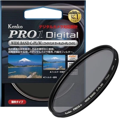 Kenko PRO1 Digital 77mm C-PL(W) Circular Polarizer Filter Used - Image 1 of 4