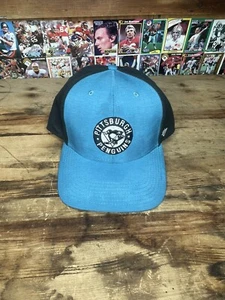 47 Brand Pittsburgh Penguins blau schwarz MVP DP Mütze limitierte Auflage verstellbar - Bild 1 von 7