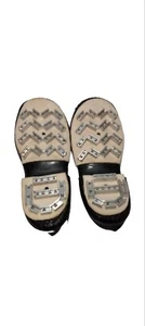 Tingley Rubber Overshoe Ice Cleats Aluminum Spikes Non-Slip Shoe Size 10-12 Mens - Picture 1 of 6