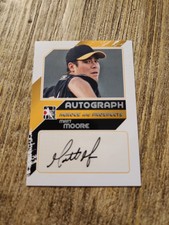 MATT MOORE 2011 IN THE GAME Heroes and Prospects Series 1 #A-MM2 SILVER AUTO