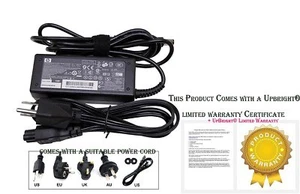 Genuine OEM 65W AC Adapter For HP Compaq Pavilion dv3-1100 dv7-1240el,dv7-1240eo - Picture 1 of 5