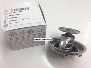 VW Golf MK2 MK3 Corrado VR6 Thermostat 075 121 113 D Genuine New OEM VW Part - Picture 1 of 2