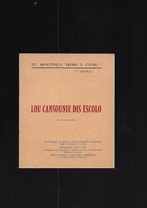 Lou Cansounié Dis Escolo Full Text Of Some Provençal Songs REF E12 - Picture 1 of 3