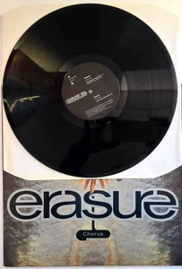 Erasure – Chorus 12" vinyl record in picture sleeve on mute synth pop 1991 - Picture 1 of 13