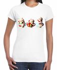 Christmas Labrador Puppies In Tea Cups Women's T-Shirt