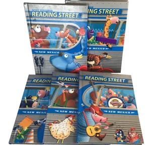 Reading Street Grade 1 Pearson HomeSchool 5-LOT: Books 1 2 3 4 5 Scott Foresman - Picture 1 of 13