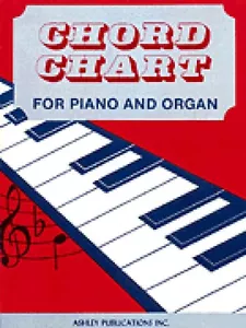Chord Chart For Piano And Organ - Fold Out Chart NEW 000510383 - Picture 1 of 1