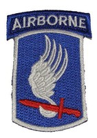 US ARMY 173RD AIRBORNE BRIGADE COMBAT TEAM BCT PATCH SKY SOLDIERS VICENZA