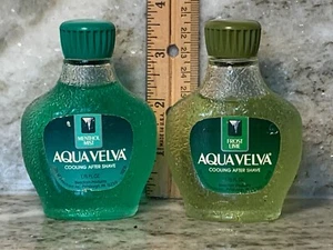 Vintage Aqua Velva 2 Piece After Shave Set Menthol & Lime 1.75 Oz Each - Picture 1 of 9