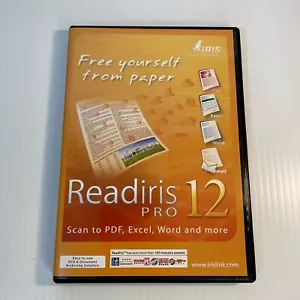 Readiris Pro12 for Windows Scan to PDF, Excel, Word, and more - Picture 1 of 5