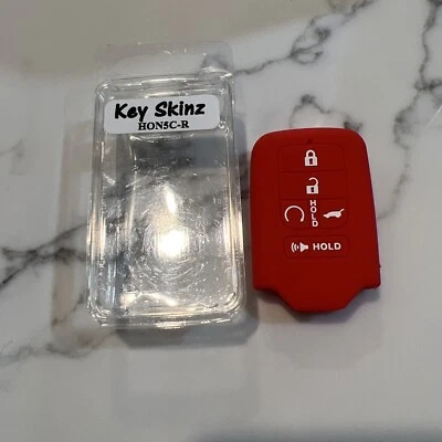 Keyless Entry Key Fob Silicone Rubber Remote Cover Honda Accord Pilot Passport - Изображение 1 из 3