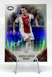 Sherida Spitse 2023-24 Topps Chrome #38 AFC Ajax - Picture 1 of 2
