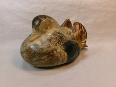 Винтажная японская керамическая фигурка мандариновой утки Otagiri OMG - Изображение 1 из 4