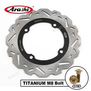 Rotor de disco de freno trasero 240 mm y pernos de montaje tornillo para Honda CBR650R 2019-2021 - Imagen 1 de 9