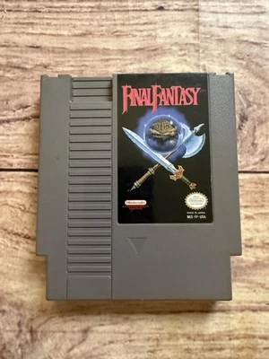Final Fantasy (Nintendo NES, 1990) Limpio Probado Funciona Foto 1 de 4