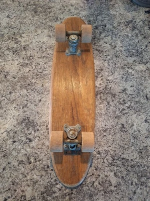 Vintage 60s Super Surfer Skateboard W/ Clay Wheels Original In Great Condition - Image 1 of 4