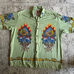 Mambo Jim Mitchell "Man's Ruin" Vintage Loud Shirt 49 Large - Bild 1 von 14