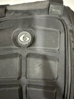 6 Paquete de seis Fitness Mini Innovator Bolsa de preparación de comidas Negro Verde  Foto 1 de 3