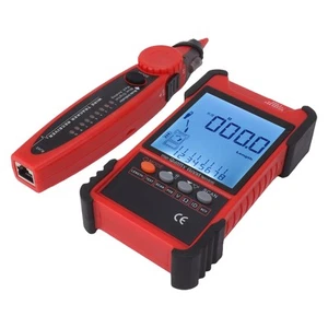 ET616 Network Cable Tester Multimeter Multifunctional Line Finder With LCD DM - Photo 1/12