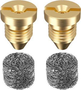 2 Pieces 1.1 Mm Orifice Foam Cannon and 2 Pieces Foam Maker, Universal Brass Thr - Picture 1 of 12