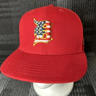 DETROIT TIGERS ALL-STAR NEW ERA HAT 59FIFTY FITTED MLB PLAYERS CAP 7 1/4 - Image 1 of 4