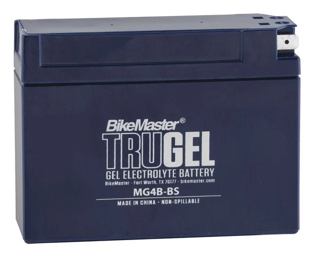 BikeMaster TruGel Battery for Yamaha/Suzuki TTR50/TTR110/TTR90/SR400/DRZ70 Foto 1 de 1