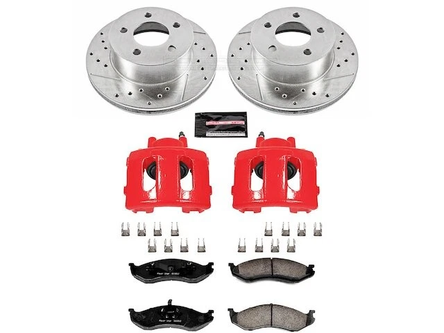 Front Brake Pad and Rotor Kit For 1990 Jeep Wagoneer DK457GP - Изображение 1 из 1