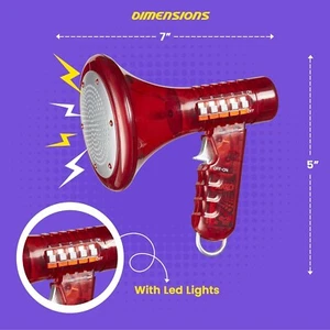 Toysmith, Tech Gear Multi Voice Changer – Amplifies Voice with 8 Fun Effects Red - Picture 1 of 3