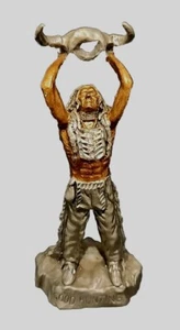 NATIVE AMERICANA 1990 Sign Peter Sedlow "Masterworks Pewter Good Hunting"  (374) - Picture 1 of 6