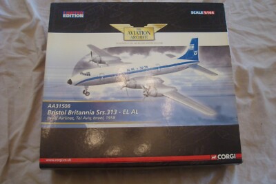 Avion Bristol Britannia 312F - Corgi Classics AA31502 - Échelle 1/144
