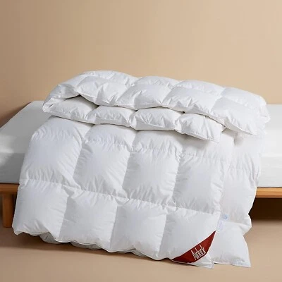 All Season Airluck Duck Feather Down Comforter Duvet Insert with Corner Tabs - Image 1 of 4