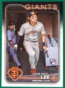 Jung Hoo Lee - 2024 Topps Update #US343 - SF Giants Rookie Baseball Card - Picture 1 of 3