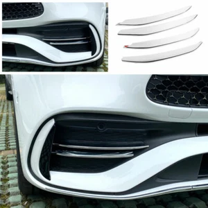 For Benz C-Class W206 C300 2022+ ABS Chrome Exterior Front Fog Light Strip Decor - Picture 1 of 10