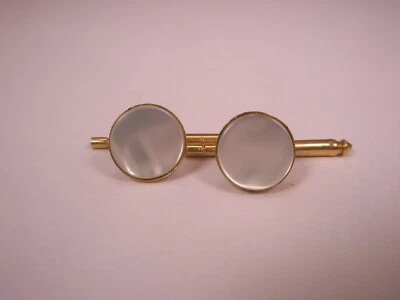 SINGLES(2) 3/8" Blanco Madreperla Vintage Formal Esmoquin Baile de graduación Camisa Tachuela h51 Foto 1 de 4