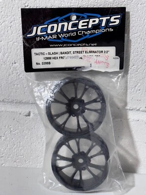 JConcepts 3399B Tactic Traxxas Slash Bandit Street Eliminator 2.2 Front Wheel - Image 1 of 2
