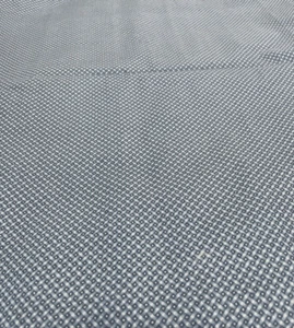 Cotton Fabric Blue Basket Weave Pattern 4 Yards x 42 Inches Check Quilters - Picture 1 of 8