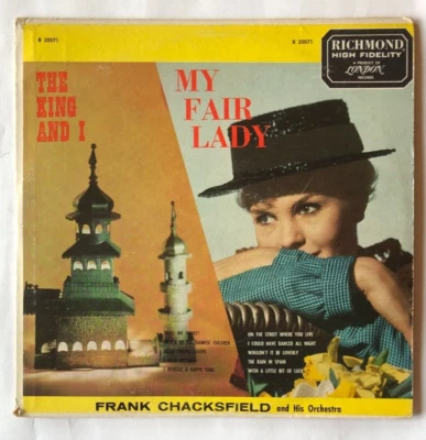 Frank Chacksfield My Fair Lady and The King And I Vinyl Record Used B20071 - Image 1 of 4