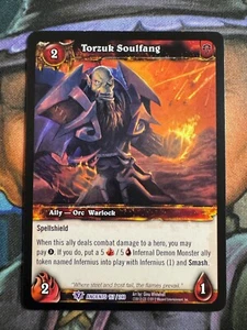 World of Warcraft TCG Ancients 157/240 Torzuk Soulfang - Picture 1 of 2