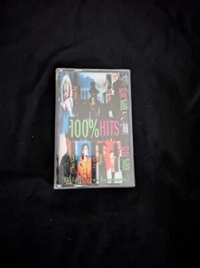VARIOUS ARTISTS - 100% hits Volume 18 1995 Audio Cassette Tape ALBUM VGC - Picture 1 of 1