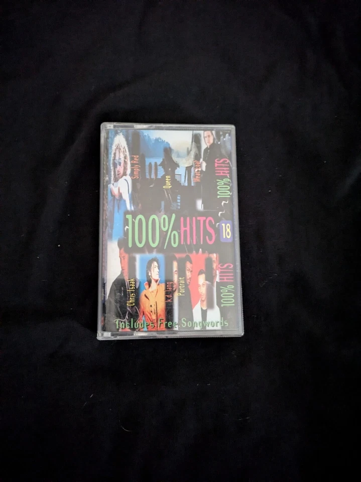 VARIOUS ARTISTS - 100% hits Volume 18 1995 Audio Cassette Tape ALBUM VGC - Image 1 of 1