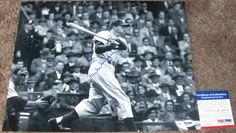 CLASSIC!!! Late Duke Snider Signed BROOKLYN DODGERS 11x14 Photo #1 PSA/DNA - Image 1 of 1