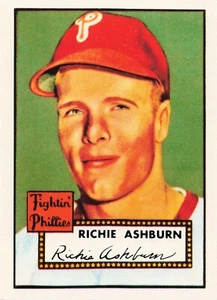 1983 Topps Baseball 1952 Reprint Richie Ashburn Philadelphia Phillies #216 - Picture 1 of 2