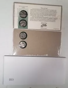Q53 WYOMING 2007-P, D STATEHOOD QUARTER COINS U.S. MINT 1ST DAY COVER SEALED OGP - Picture 1 of 4