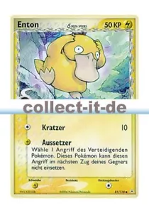 Pokemon 81/110 - Enton - Bild 1 von 1