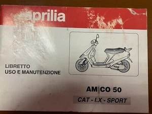 USO E MANUTENZIONE APRILIA AMICO 50 - Foto 1 di 2